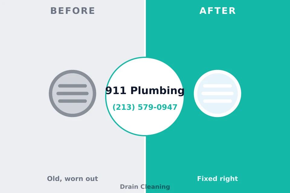 Before and after: plumbing repair James Island, SC